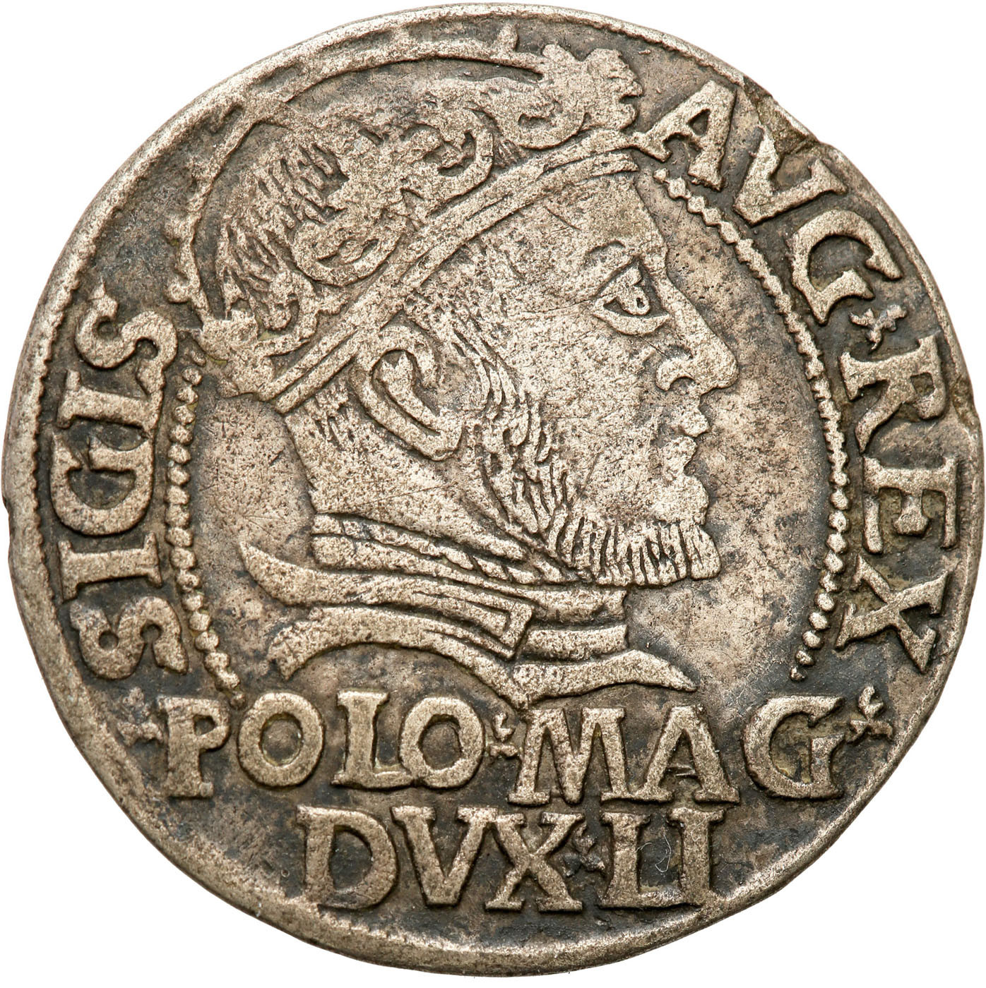 Zygmunt II August. Grosz na stopę polską 1546, Wilno